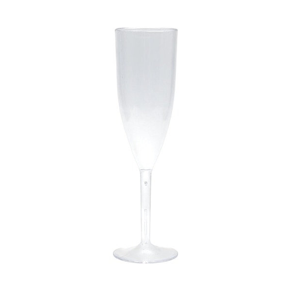 Luxe champagneglas - kunststof 45 st.